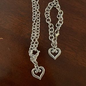 Retired James avery heart necklace and bracelet 🤍
